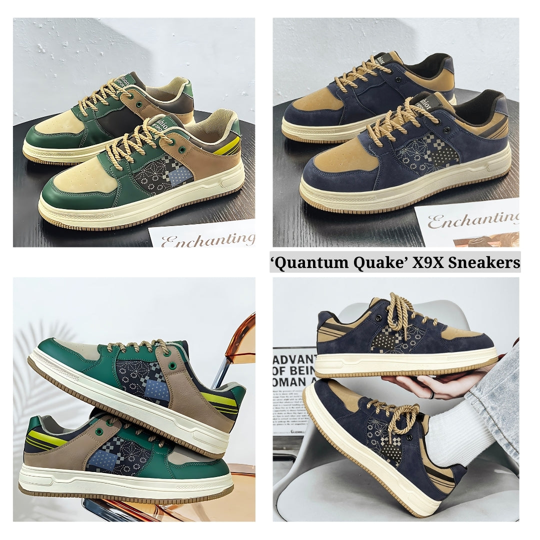 Sophistication Personified The Quantum Quake Sneakers by X9X Men's