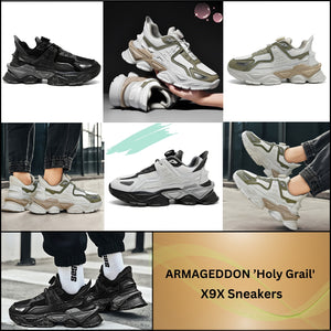 The ARMAGEDDON 'Holy Grail' X9X Sneakers: A Fusion of Elegance and Power