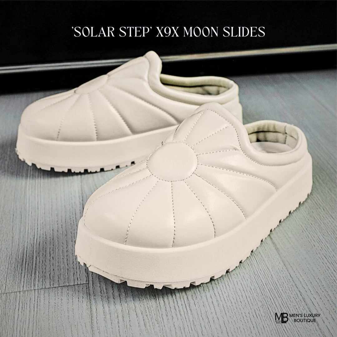 Illuminating Luxury: Unveiling the 'Solar Step' X9X Moon Slides from Men's Luxury Boutique