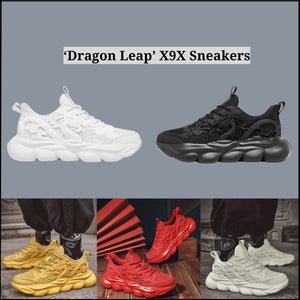 Unleashing Elegance: The 'Dragon Leap' X9X Sneakers by Men's Luxury Boutique