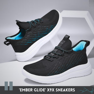 Spark Performance, Glide Effortlessly: 'Ember Glide' X9X Sneakers Ignites Confidence