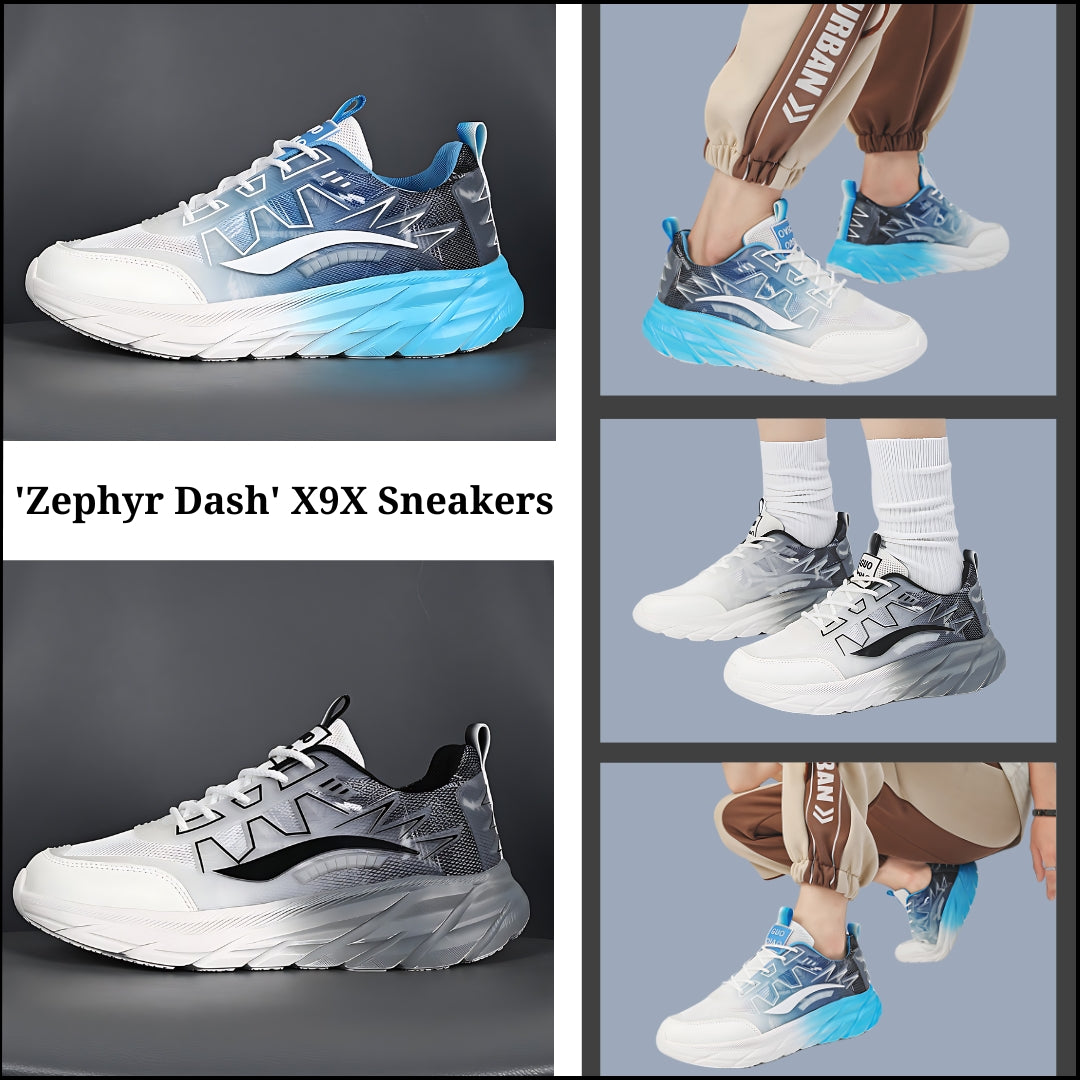 Elevate Your Style: Discover the Allure of the 'Zephyr Dash' X9X Sneakers