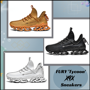 Introducing the FURY 'Tycoon' X9X Sneakers: Elevating Luxury Footwear to New Heights