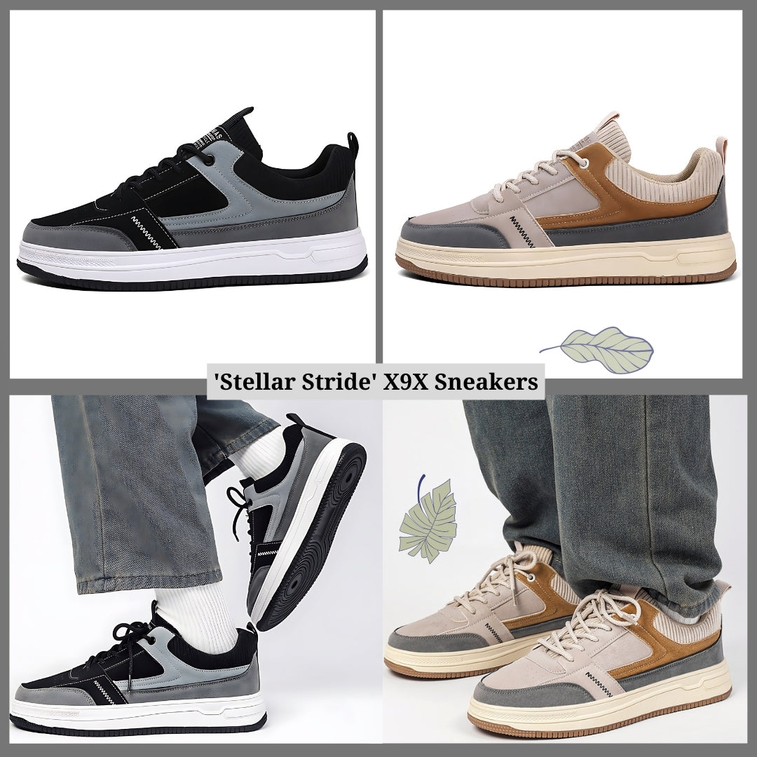 Sophistication in Every Step: Introducing 'Stellar Stride' X9X Sneakers