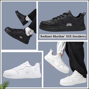 Introducing the 'Radiant Rhythm' X9X Sneakers: Where Luxury Meets Innovation