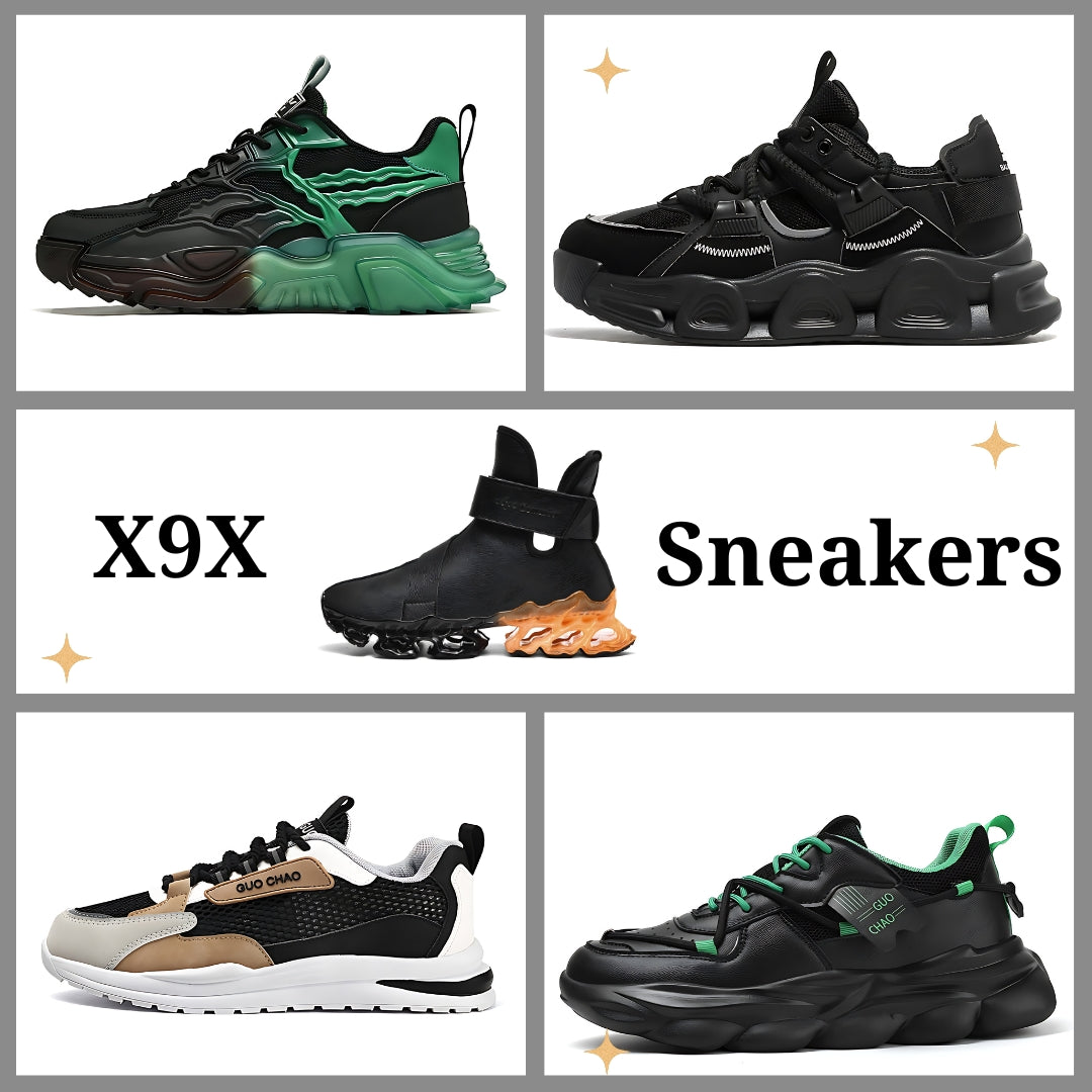 'Conquer Every Terrain with X9X Sneakers'