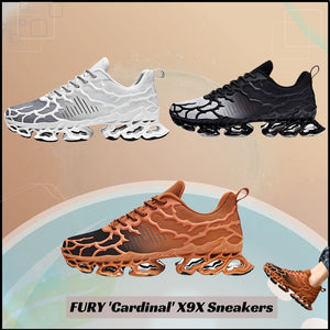 FURY 'Cardinal' X9X Sneakers: Elevating Luxury Footwear to New Heights