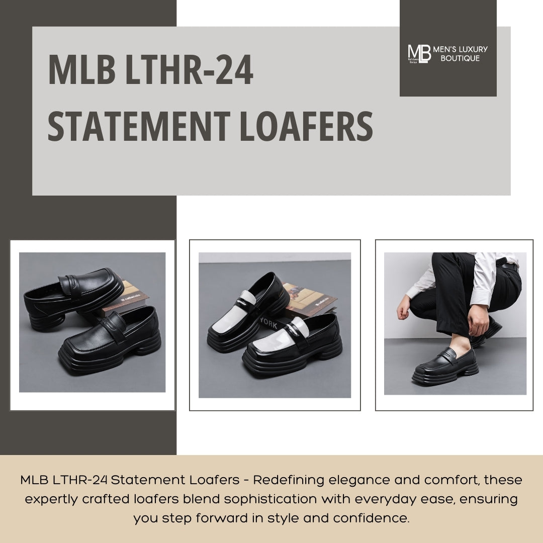 The Pinnacle of Prestige: MLB LTHR-24 Statement Loafers for the Modern Gentleman