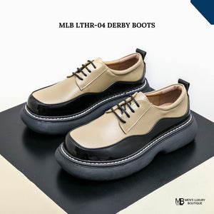 Step Into Distinction: The Art of Footwear with MLB LTHR-04 Derby Boots