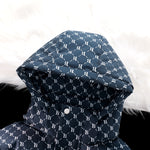 MLB LX05 Monogram Down Jacket - Imperial Navy