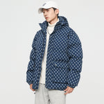 MLB LX05 Monogram Down Jacket - Imperial Navy