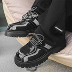 MLB LTHR-17 Reflective Chunky Boots