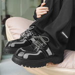 MLB LTHR-17 Reflective Chunky Boots