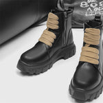 MLB LTHR-02 High-Top Combat Boots