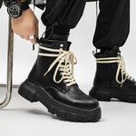 MLB LTHR-01 High-Top Combat Boots