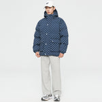 MLB LX05 Monogram Down Jacket - Imperial Navy