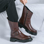 MLB LTHR-11 Rugged Mid-Calf Boots