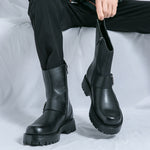 MLB LTHR-11 Rugged Mid-Calf Boots