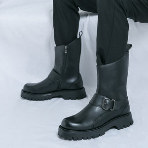 MLB LTHR-11 Rugged Mid-Calf Boots