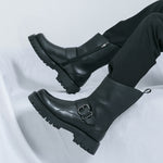 MLB LTHR-11 Rugged Mid-Calf Boots