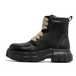 MLB LTHR-02 High-Top Combat Boots