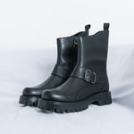 MLB LTHR-11 Rugged Mid-Calf Boots