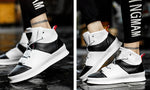 Di Lusso SMTHWLKR2 High Top Leather Sneakers