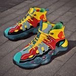 RENEGADE 'War Zone' X9X Sneakers - Yellow/Red/Green