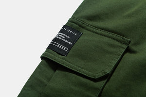 W7567 Ankle Strap Cargo Pants