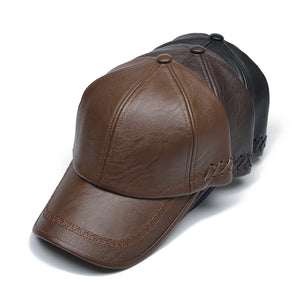 1782 Leather Baseball Cap