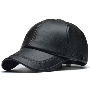 1782 Leather Baseball Cap