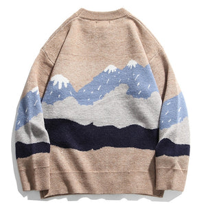 Mountain Bear Oversized Sweater