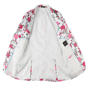 Rose Floral Blazer