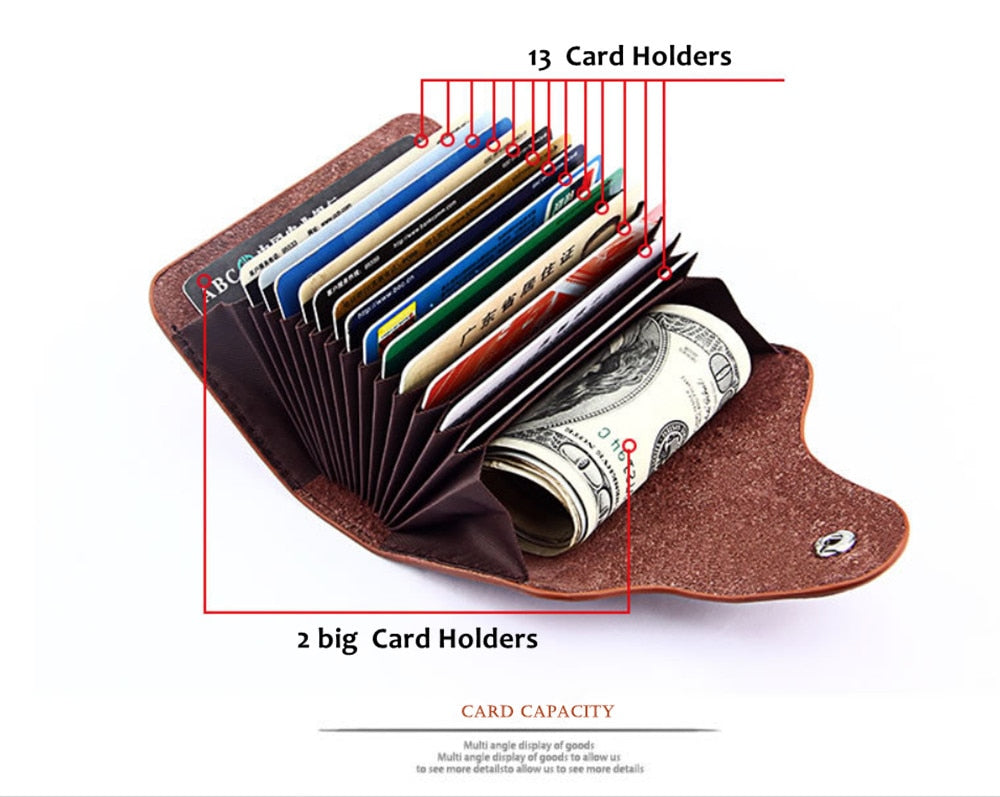 Luxury Leather Card Holder