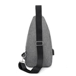 Oxford Crossbody/Sling Bag w/ USB Port