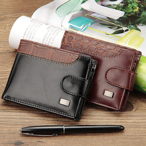 Premium Patchwork Leather Wallet