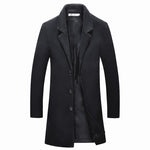 Luxury Thick Wool Trench Coat