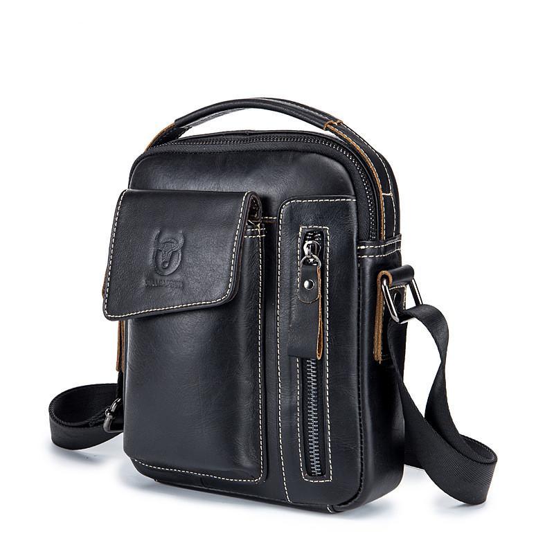 Luxury Genuine Leather Crossbody Bag - 4 Colors