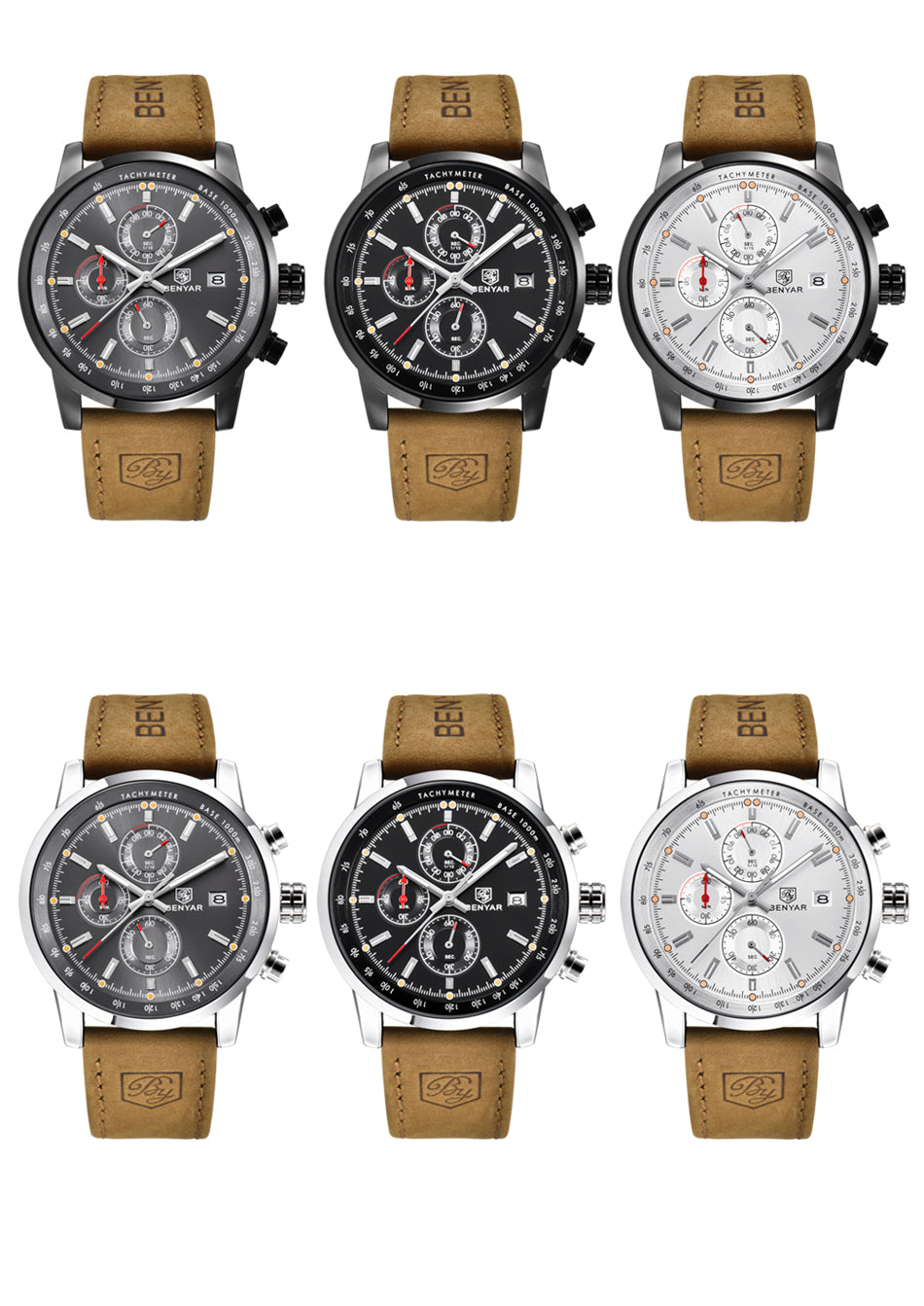 Modern Chronograph Sports Watch