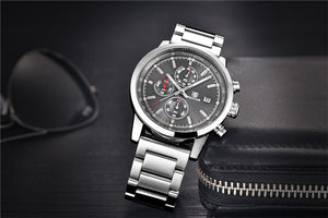 Modern Chronograph Sports Watch