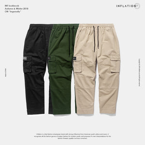 W7567 Ankle Strap Cargo Pants